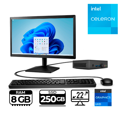 COMPUTADOR CLON NUC 11 ESSENTIAL INTEL CELERON