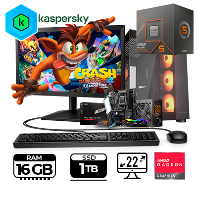 COMPUTADOR GAMER DYNAMICP-A86SP1 RYZEN 5 8600G