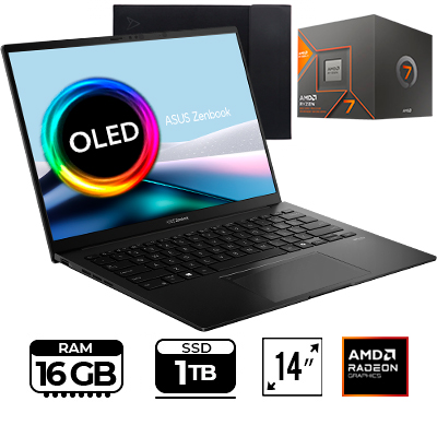 PORTATIL ASUS ZENBOOK UM3406HA-QD166 OLED RYZEN 7