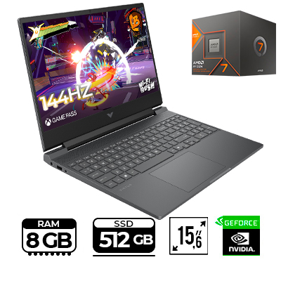 PORTATIL HP 15-FB3019LA VICTUS GAMING RYZEN 7